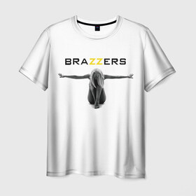 Мужская футболка 3D с принтом BRAZZERS в Петрозаводске, 100% полиэфир | прямой крой, круглый вырез горловины, длина до линии бедер | Тематика изображения на принте: brazzers | верховный | графика | девушка | девушки | дом | изображение | картинка | красивая | круто | лучший | любовь | мода | молодёжная | рисунок | силуэт | современная | стиль | студия | творчество