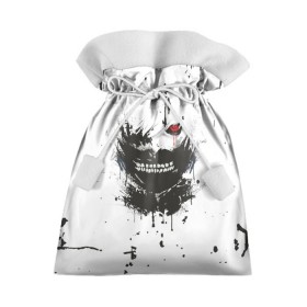 Подарочный 3D мешок с принтом Kaneki Ken (Tokyo Ghoul) #1 в Петрозаводске, 100% полиэстер | Размер: 29*39 см | anime | kaneki ken | tokyo ghoul | аниме | канеки кен | токийский гуль