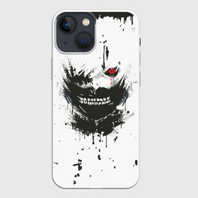 Чехол для iPhone 13 mini с принтом Kaneki Ken (Tokyo Ghoul) 1 в Петрозаводске,  |  | anime | kaneki ken | tokyo ghoul | аниме | канеки кен | токийский гуль