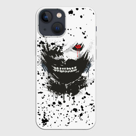 Чехол для iPhone 13 mini с принтом Kaneki Ken (Tokyo Ghoul) 3 в Петрозаводске,  |  | anime | kaneki ken | tokyo ghoul | аниме | канеки кен | токийский гуль