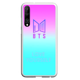 Чехол для Honor P30 с принтом LOVE YOURSELF BTS в Петрозаводске, Силикон | Область печати: задняя сторона чехла, без боковых панелей | Тематика изображения на принте: bangtan boys | beyond the scene | bts | k pop | music | арэм | ви | джей хоуп | джин | музыка | сюга | чимин | чонгук