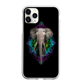 Чехол для iPhone 11 Pro матовый с принтом Индийский Слон в Петрозаводске, Силикон |  | africa | elephant | elephants | india | ornament | pattern | skin | tusks | африка | бивни | индия | кожа | орнамент | слон | слоненок | слоник | слоники | слоны | слонята | узор | хобот