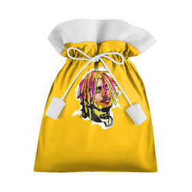 Подарочный 3D мешок с принтом Lil Pump в Петрозаводске, 100% полиэстер | Размер: 29*39 см | Тематика изображения на принте: drumtick | elementary | esketit | esskeetit | gang | garcia | gazzy | gucci | guccigang | jetski | pump | rap | trap | usa | газзи | гарсия | лил | памп | рэп | сша | трап | эщкере