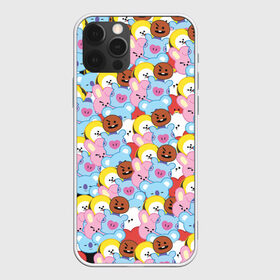 Чехол для iPhone 12 Pro Max с принтом BTS BT21 STICKERS в Петрозаводске, Силикон |  | bt21 | bts | bts army | bts stickers | j hope | jimin | jin | jungkook | k pop | rap monster | rapmon | suga | v | бтс | корея | стикеры bts