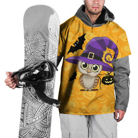 Накидка на куртку 3D с принтом Совушка и хэллоуин в Петрозаводске, 100% полиэстер |  | Тематика изображения на принте: halloween | летучая мышь | подарок на хэллоуин | прикольная сова | сова | сова и хэллоуин | совушка | тыква | тыква на хэллоуин | хэллоуин