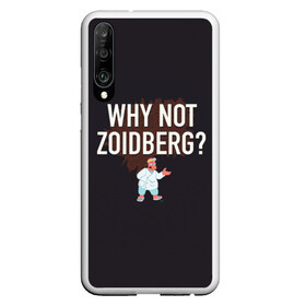 Чехол для Honor P30 с принтом Why not Zoidberg? в Петрозаводске, Силикон | Область печати: задняя сторона чехла, без боковых панелей | bender | fry | futurama | planet express | zoidberg | бендер | гипножаба | зойдберг | лила | фрай | футурама