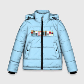 Зимняя куртка для мальчиков 3D с принтом Футурама - минимализм в Петрозаводске, ткань верха — 100% полиэстер; подклад — 100% полиэстер, утеплитель — 100% полиэстер | длина ниже бедра, удлиненная спинка, воротник стойка и отстегивающийся капюшон. Есть боковые карманы с листочкой на кнопках, утяжки по низу изделия и внутренний карман на молнии. 

Предусмотрены светоотражающий принт на спинке, радужный светоотражающий элемент на пуллере молнии и на резинке для утяжки | bender | fry | futurama | planet express | бендер | гипножаба | зойдберг | лила | фрай | футурама