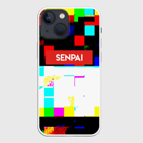 Чехол для iPhone 13 mini с принтом SENPAI в Петрозаводске,  |  | alien | anime | axegao | fight | game | manga | martial artist | senpai | аниме | арт | персонажи | япония