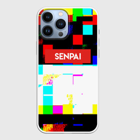 Чехол для iPhone 13 Pro Max с принтом SENPAI в Петрозаводске,  |  | alien | anime | axegao | fight | game | manga | martial artist | senpai | аниме | арт | персонажи | япония
