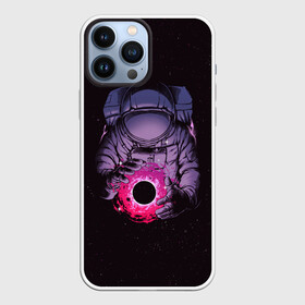 Чехол для iPhone 13 Pro Max с принтом Карманная вселенная в Петрозаводске,  |  | астронавт | вселенная | галактика | звезда | космонавт | космос | свет | скафандр | солнце | стекло | тени | черная дыра