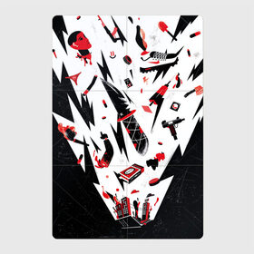 Магнитный плакат 2Х3 с принтом Кровосток в Петрозаводске, Полимерный материал с магнитным слоем | 6 деталей размером 9*9 см | Тематика изображения на принте: кровосток | кровосток ногти | кровосток студень | кровосток шило | шило