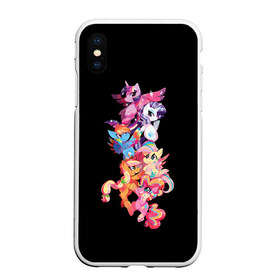 Чехол для iPhone XS Max матовый с принтом My Little Pony в Петрозаводске, Силикон | Область печати: задняя сторона чехла, без боковых панелей | fax | little | lord | mult | my little pony | pony | princess | series | shadow | unicorn | детей | для | единорог | единороги | лошади | лошадки | маленькая | мальнький | пони | тень