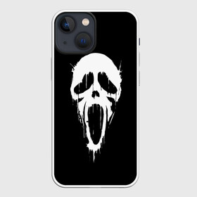 Чехол для iPhone 13 mini с принтом Крик в Петрозаводске,  |  | blood | film | ghost | ghosts | horror | knife | movie | old | school | scream | кино | крик | кровища | кровь | нож | олдскул | привидение | призрак | ужасы | фильм