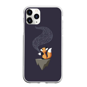 Чехол для iPhone 11 Pro матовый с принтом Coffee Fox в Петрозаводске, Силикон |  | coffee | cute | fox | foxes | ginger | tail | забавная | кофе | кофеёк | кофеёчек | лис | лиса | лисица | лисицы | лисичка | лисички | лисы | милая | рыжая | рыжие | смешная | фыр | хвост | хвосты