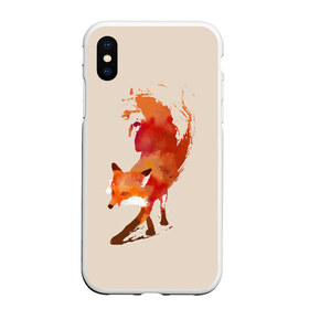 Чехол для iPhone XS Max матовый с принтом Paint Fox в Петрозаводске, Силикон | Область печати: задняя сторона чехла, без боковых панелей | cute | fox | foxes | ginger | paint | tail | забавная | краска | лис | лиса | лисица | лисицы | лисичка | лисички | лисы | милая | рыжая | рыжие | смешная | фыр | хвост | хвосты