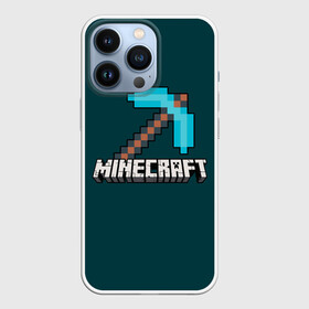 Чехол для iPhone 13 Pro с принтом Кирка в Петрозаводске,  |  | craft | creeper | enderman | mine | minecraft | miner | online | skeleton | sword | tnt | world | zombie | динамит | зомби | игра | игры | кирка | крипер | майнер | майнкрафт | меч | мир | онлайн | скелетон