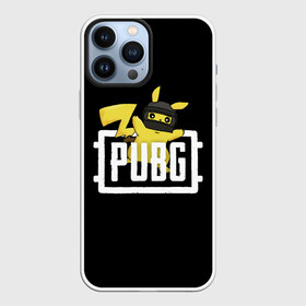 Чехол для iPhone 13 Pro Max с принтом Pikachu PUBG в Петрозаводске,  |  | battle | battlegrounds | chicken | dinner | game | games | player | playerunknowns | pubg | royale | unknown | winner | битва | игра | игрок | игры | королевская | курица | обед | пабг | победитель | сковорода | сковородка