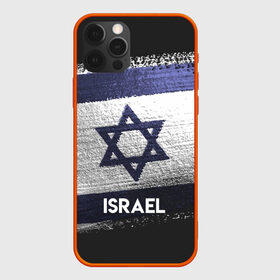 Чехол для iPhone 12 Pro с принтом Israel(Израиль) в Петрозаводске, силикон | область печати: задняя сторона чехла, без боковых панелей | Тематика изображения на принте: israel | urban | город | израиль | мир | путешествие | символика | страны | флаг