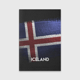 Обложка для паспорта матовая кожа с принтом Iceland(Исландия) в Петрозаводске, натуральная матовая кожа | размер 19,3 х 13,7 см; прозрачные пластиковые крепления | Тематика изображения на принте: iceland | urban | город | мир | путешествие | символика | страны | флаг