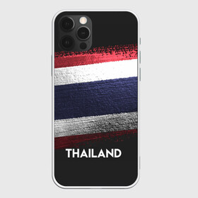 Чехол для iPhone 12 Pro Max с принтом Тайланд(Thailand) в Петрозаводске, Силикон |  | thailand | urban | город | мир | путешествие | символика | страны | таиланд | флаг