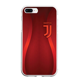 Чехол для iPhone 7Plus/8 Plus матовый с принтом Juventus new uniform в Петрозаводске, Силикон | Область печати: задняя сторона чехла, без боковых панелей | Тематика изображения на принте: club | football | juventus | белый | италия | клуб | форма | черный | ювентус