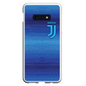 Чехол для Samsung S10E с принтом Juventus new uniform в Петрозаводске, Силикон | Область печати: задняя сторона чехла, без боковых панелей | Тематика изображения на принте: club | football | juventus | белый | италия | клуб | форма | черный | ювентус