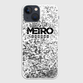 Чехол для iPhone 13 mini с принтом METRO: Exodus в Петрозаводске,  |  | 2033 | exodus | last | light | metro | redux | апокалипсис | вирус | зомби | метро | монстры | постапокалипсис | постапокалиптика