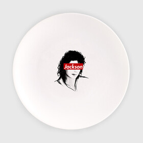 Тарелка с принтом Michael Jackson в Петрозаводске, фарфор | диаметр - 210 мм
диаметр для нанесения принта - 120 мм | Тематика изображения на принте: jackson | michael | джексон | майкл