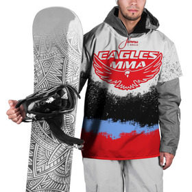 Накидка на куртку 3D с принтом Eagles MMA в Петрозаводске, 100% полиэстер |  | khabib | ufc | борьба | грепплинг | дагестан | дзюдо | нурмагомедов | орёл | самбо | хабиб