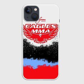 Чехол для iPhone 13 с принтом Eagles MMA в Петрозаводске,  |  | khabib | ufc | борьба | грепплинг | дагестан | дзюдо | нурмагомедов | орёл | самбо | хабиб