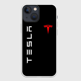 Чехол для iPhone 13 mini с принтом TESLA в Петрозаводске,  |  | brand | car | elon mask | tesla | авто | бренд | илон | илон маск | маск | машина | тесла | электрокар