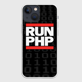 Чехол для iPhone 13 mini с принтом Run PHP в Петрозаводске,  |  | admin | administrator | calm | code | coder | coding | dmc | engineer | job | keep | php | programmer | run | администратор | айти | инженер | код | кодинг | программа | программист | профессия | сисадмин