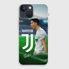 Чехол для iPhone 13 mini с принтом Роналдо Ювентус в Петрозаводске,  |  | champions | cristiano | italy | juventus | league | ronaldo | seriaa | spain | superstar | италия | криштиану | лига | роналду | чемпионов | ювентус