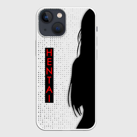 Чехол для iPhone 13 mini с принтом HENTAI   женский силуэт в Петрозаводске,  |  | ahegao | kawai | kowai | oppai | otaku | senpai | sugoi | waifu | yandere | ахегао | ковай | отаку | сенпай | яндере