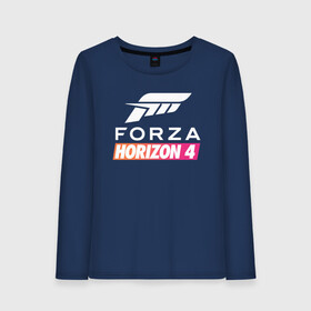 Женский лонгслив хлопок с принтом Forza Horizon 4 в Петрозаводске, 100% хлопок |  | auto | car | forza | game | horizon | mclaren | motorsport | race | авто | гонки | игра | машина