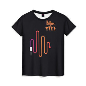 Женская футболка 3D с принтом The Beatles в Петрозаводске, 100% полиэфир ( синтетическое хлопкоподобное полотно) | прямой крой, круглый вырез горловины, длина до линии бедер | битлз | британская | группа | джон леннон | джордж харрисон | ливерпуль | пол маккартни | ринго старр | рок
