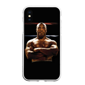 Чехол для iPhone XS Max матовый с принтом Майк Тайсон в Петрозаводске, Силикон | Область печати: задняя сторона чехла, без боковых панелей | бокс | боксер | знаменитости | спорт | стиль | тайсон | тренд