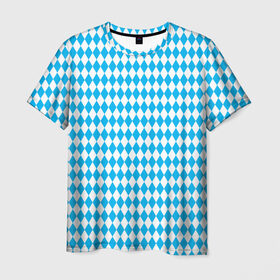 Мужская футболка 3D с принтом Октоберфест (официальный цвет) в Петрозаводске, 100% полиэфир | прямой крой, круглый вырез горловины, длина до линии бедер | 