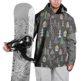 Накидка на куртку 3D с принтом Ёлочки pattern в Петрозаводске, 100% полиэстер |  | Тематика изображения на принте: new year | snow | ёлка | зима | каникулы | новогодний паттерн | новый год | праздник | рождество | снег | снежинки