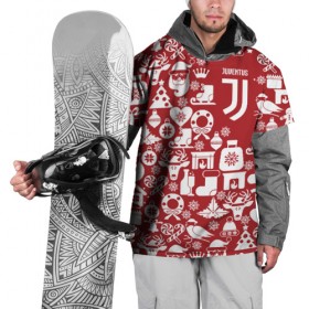 Накидка на куртку 3D с принтом Juventus Новогодний в Петрозаводске, 100% полиэстер |  | Тематика изображения на принте: club | football | juventus | белый | италия | клуб | форма | черный | ювентус