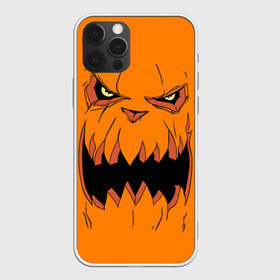 Чехол для iPhone 12 Pro Max с принтом Halloween в Петрозаводске, Силикон |  | halloween | orange | pumpkin | scary | оранжевая | страшная | тыква | ужас | хэллоуин
