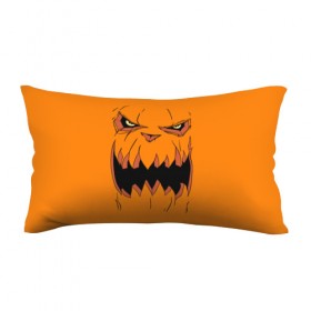 Подушка 3D антистресс с принтом Halloween в Петрозаводске, наволочка — 100% полиэстер, наполнитель — вспененный полистирол | состоит из подушки и наволочки на молнии | halloween | orange | pumpkin | scary | оранжевая | страшная | тыква | ужас | хэллоуин