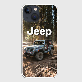 Чехол для iPhone 13 mini с принтом Jeep в Петрозаводске,  |  | Тематика изображения на принте: 4х4 | forest | jeep | nature | off road | russia | siberia | ural | usa | бездорожье | внедорожник | дальний восток | лес | природа | ралли | россия | сибирь | сша | тайга | урал