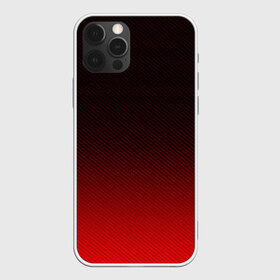 Чехол для iPhone 12 Pro Max с принтом RED CARBON в Петрозаводске, Силикон |  | 3d | carbon | geometry | metal | texture | геометрия | градиент | карбон | металл | паттерн | текстура