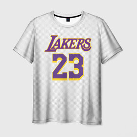 Мужская футболка 3D с принтом James 18-19 third LA Lakers в Петрозаводске, 100% полиэфир | прямой крой, круглый вырез горловины, длина до линии бедер | Тематика изображения на принте: angeles | james | lakers | lebron | los | nba | usa | анджелес | джеймс | леброн | лейкерс | лос | нба | сша