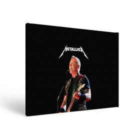 Холст прямоугольный с принтом Metallica в Петрозаводске, 100% ПВХ |  | hard | heavy | hetfield | metal | metallica | music | rock | метал | металл | металлика | метла | музыка | рок | хард | хэви | хэтфилд