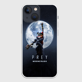 Чехол для iPhone 13 mini с принтом PREY: Mooncrash в Петрозаводске,  |  | prey | жертва | звезды | земля | игра | космос | луна | фантастика | шутер