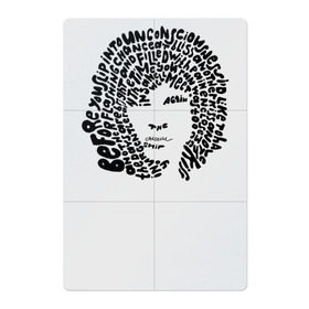 Магнитный плакат 2Х3 с принтом Jim Morrison в Петрозаводске, Полимерный материал с магнитным слоем | 6 деталей размером 9*9 см | Тематика изображения на принте: jim morrison | the cristal ship | the doors | джим моррисон | доорз