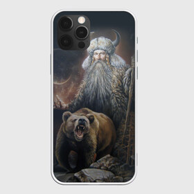 Чехол для iPhone 12 Pro Max с принтом Велес в Петрозаводске, Силикон |  | ethnic | folk | runes | slav | велес | медведь | руны | русь | славяне | фолк | фольклор | этника | этно | язычество