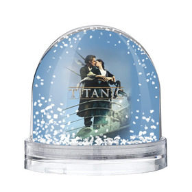 Снежный шар с принтом Титаник постер в Петрозаводске, Пластик | Изображение внутри шара печатается на глянцевой фотобумаге с двух сторон | Тематика изображения на принте: 
